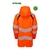 PULSAR LIFE Mens Sustainable High Visibility Insulated Parka Orange