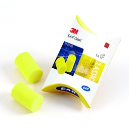 3M PP01002 EAR Classic Earplugs Uncorded Pillowpack (Pack 250 Pairs)