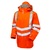 PULSAR PROTECT Rail Spec High Visibility Padded Storm Coat Orange