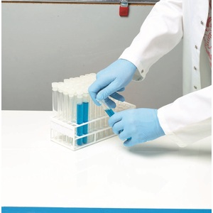KeepSAFE Nitrile Powder-Free Disposable Gloves Blue (Box 100)