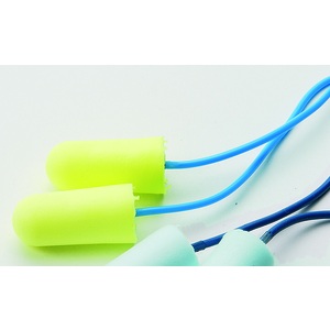 3M ES01005 EARsoft Yellow Neons Earplugs Corded (200 Pairs)